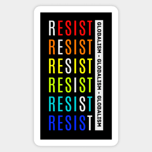 Resist Globalism Sticker